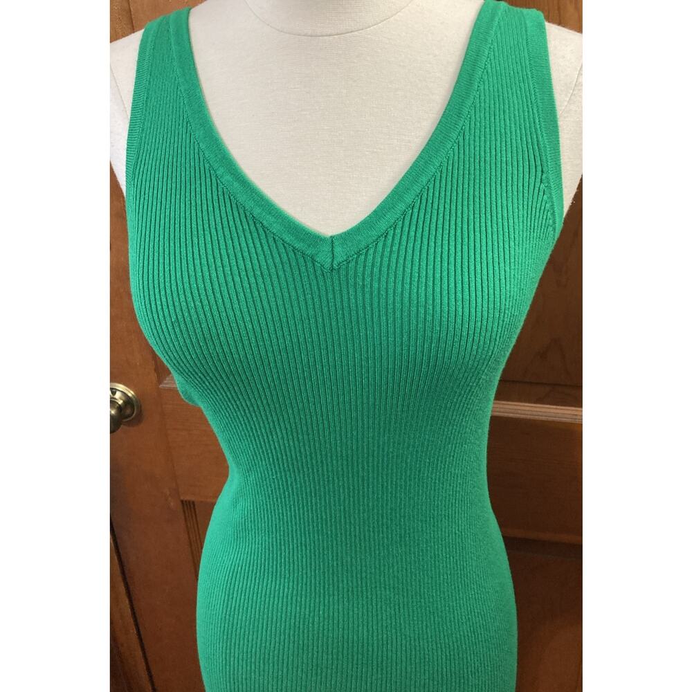 House of‎ Harlow 1960 Midi Dress Sz XS New Green Tank Resort Beach Saint Patrick - Picture 3 of 8